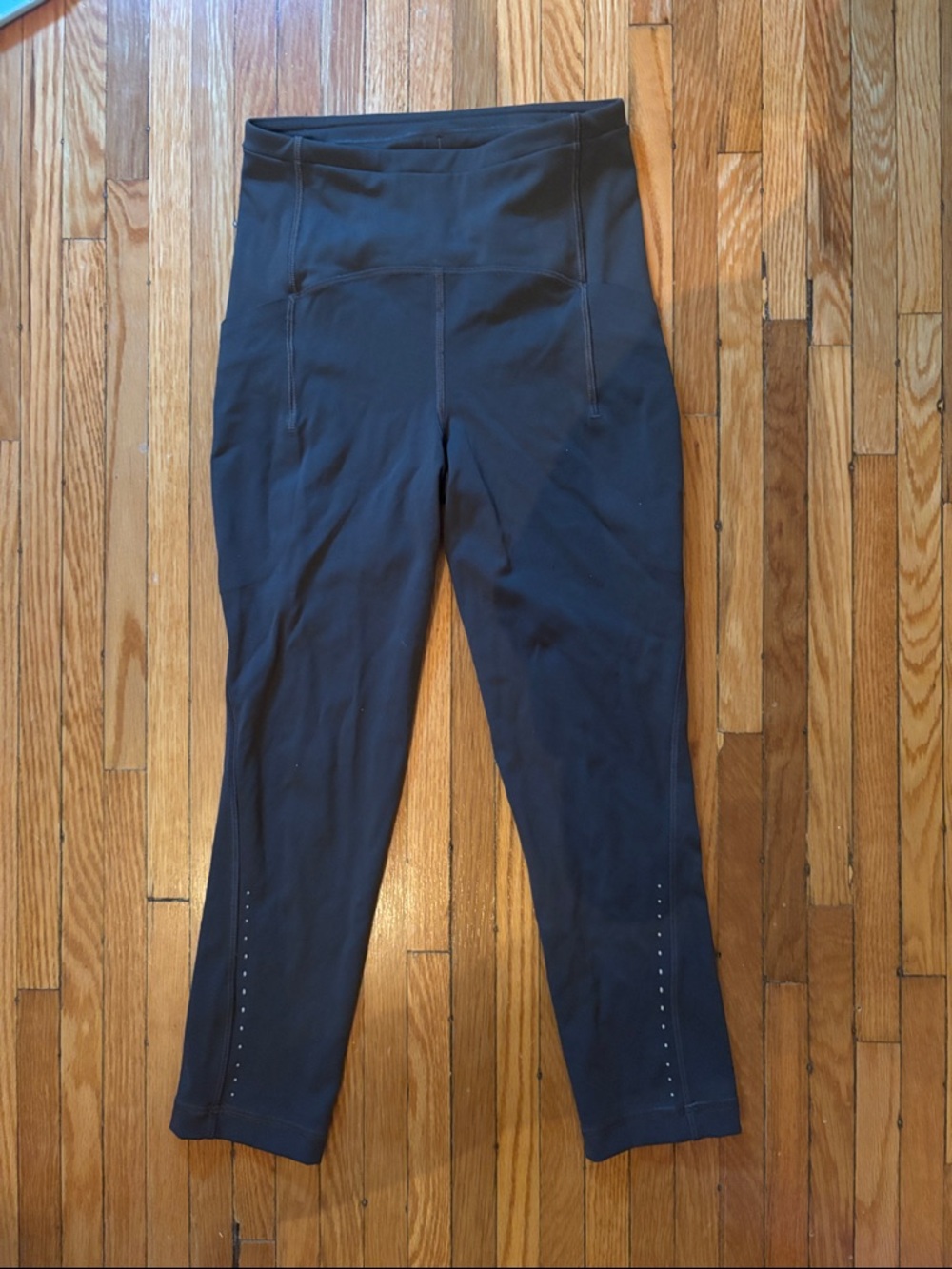 lululemon athletica Black High-Rise Capri Leggings